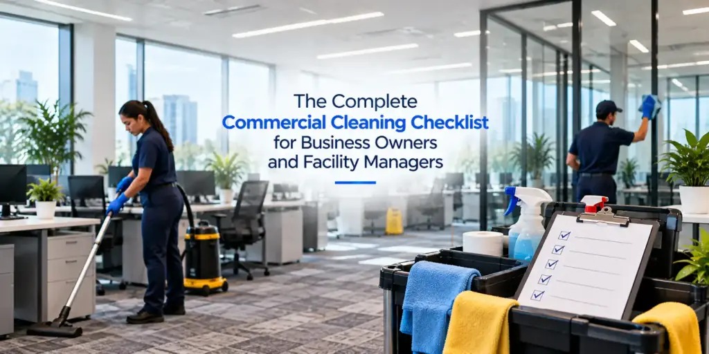 commercial cleaning checklist