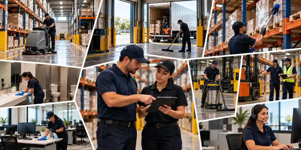 warehouse cleaning Austin