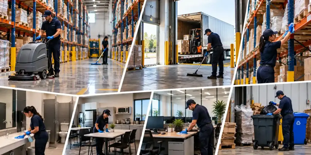 warehouse janitorial services